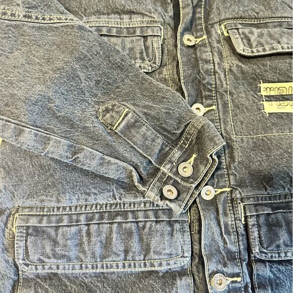 Timberland Kids Denim Jean Jacket – Classic Blue – Unisex – 6 - Picture 10 of 12